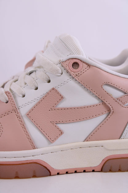 Off White Out Of Office Trainers White/ Peach 37 | O/S, White