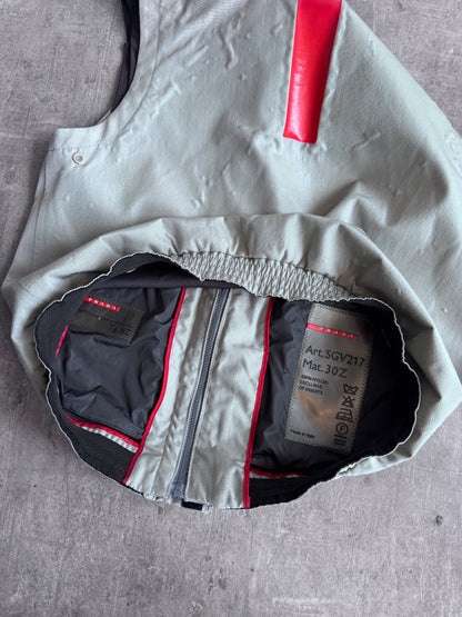 1999 Prada Sport Grey Sailing Tech Vest | Medium, Multicoloured