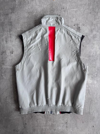 1999 Prada Sport Grey Sailing Tech Vest | Medium, Multicoloured
