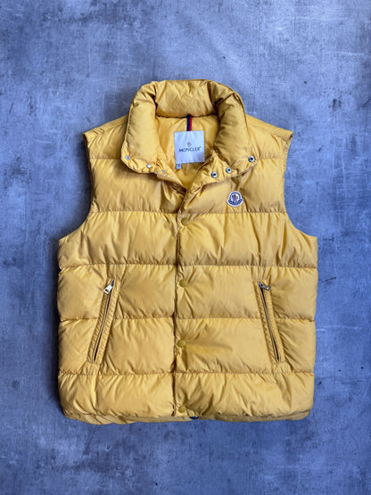 Moncler Sunshine Yellow Puffer Down Gilet