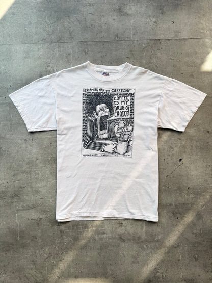 1991 Badbob Screaming Man Graphic Tee | Extra Large, Multicoloured