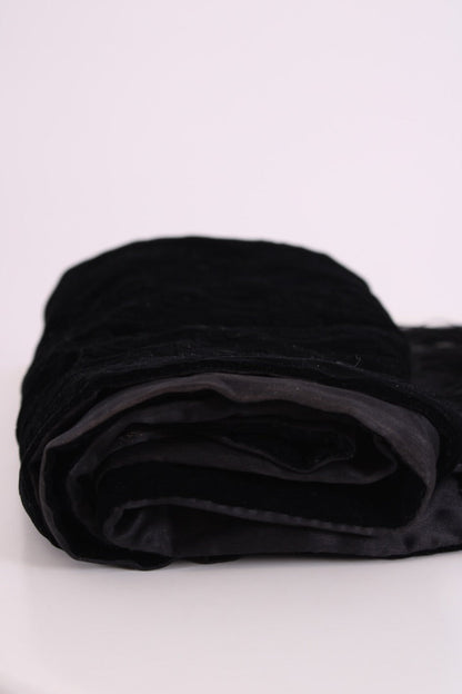 Gucci Horsebit Velvet fringe Scarf Black | O/S, Black