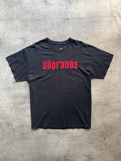 2000s The Sopranos "Bada Bing" Graphic Tee | Large, Multicoloured