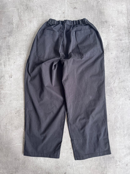 Kappy Korea Two Tuck Pleated Wide Pants - Black | O/S, Black