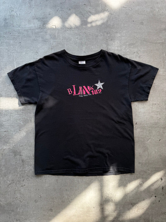2000s Blink 182 Punk Rock Girl Graphic Tee | Medium, Multicoloured