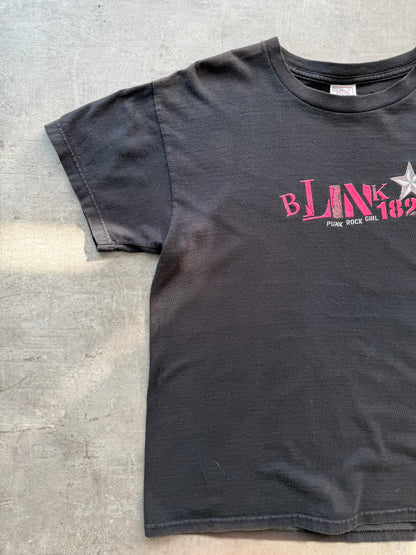 2000s Blink 182 Punk Rock Girl Graphic Tee | Medium, Multicoloured