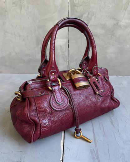 Chloe by Phoebe Philo SS05 Red Paddington Bag