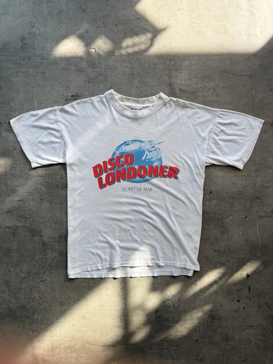 2000s Disco Londoner Graphic Tee | Large, Multicoloured