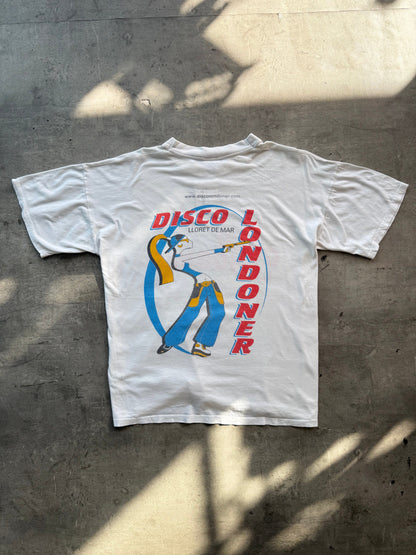 2000s Disco Londoner Graphic Tee | Large, Multicoloured