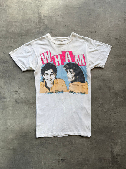 1985 WHAM! on Tour Graphic Tee | Small, Multicoloured