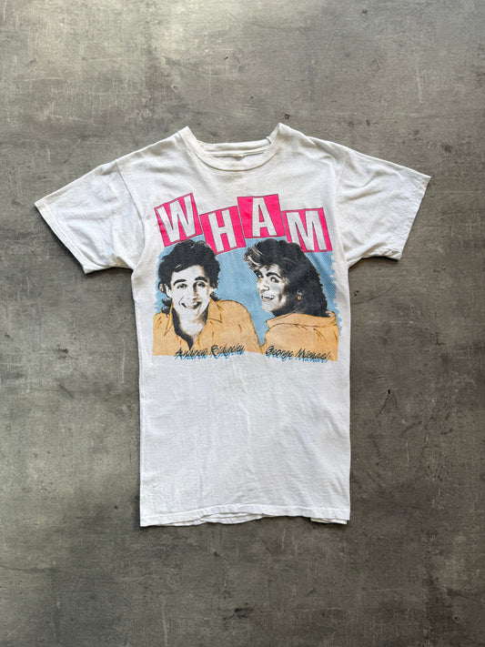 1985 WHAM! on Tour Graphic Tee | Small, Multicoloured