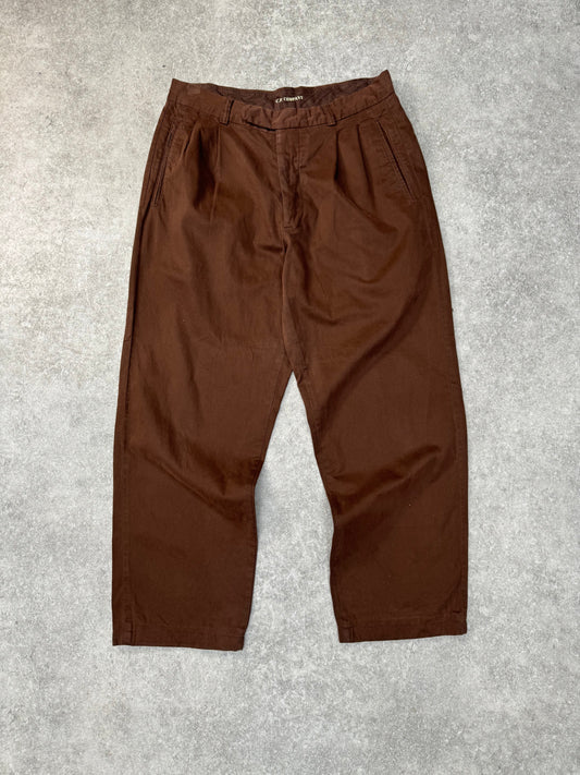 A/W 1994 C.P. Company High Waisted Brown Trousers