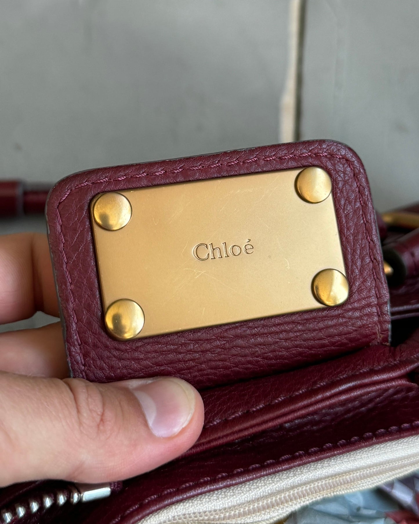 Chloe by Phoebe Philo SS05 Red Paddington Bag