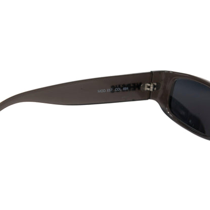 Versus Versace Grey Rectangular Sunglasses