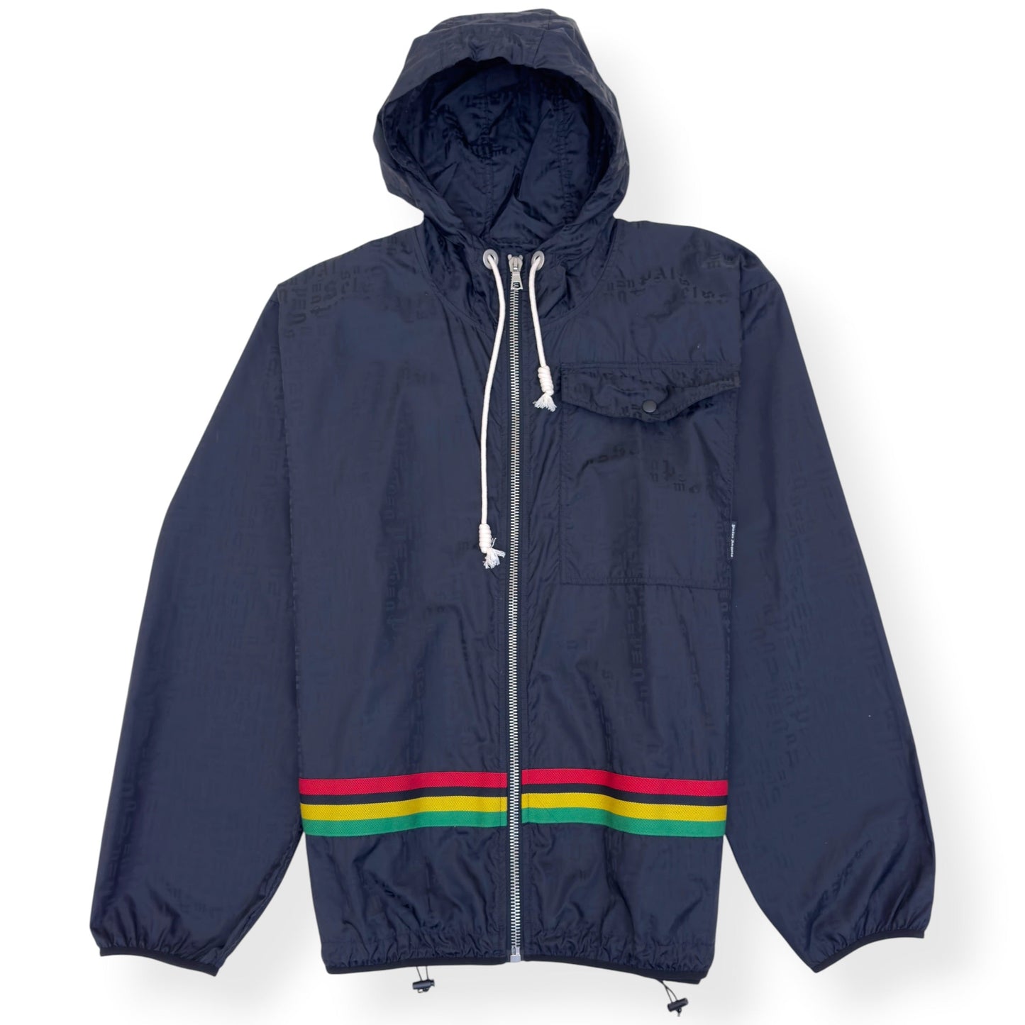 PALM ANGELS MONOGRAM WINDBREAKER JACKET BLACK L | Default Title, Black
