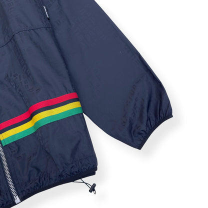 PALM ANGELS MONOGRAM WINDBREAKER JACKET BLACK L | Default Title, Black