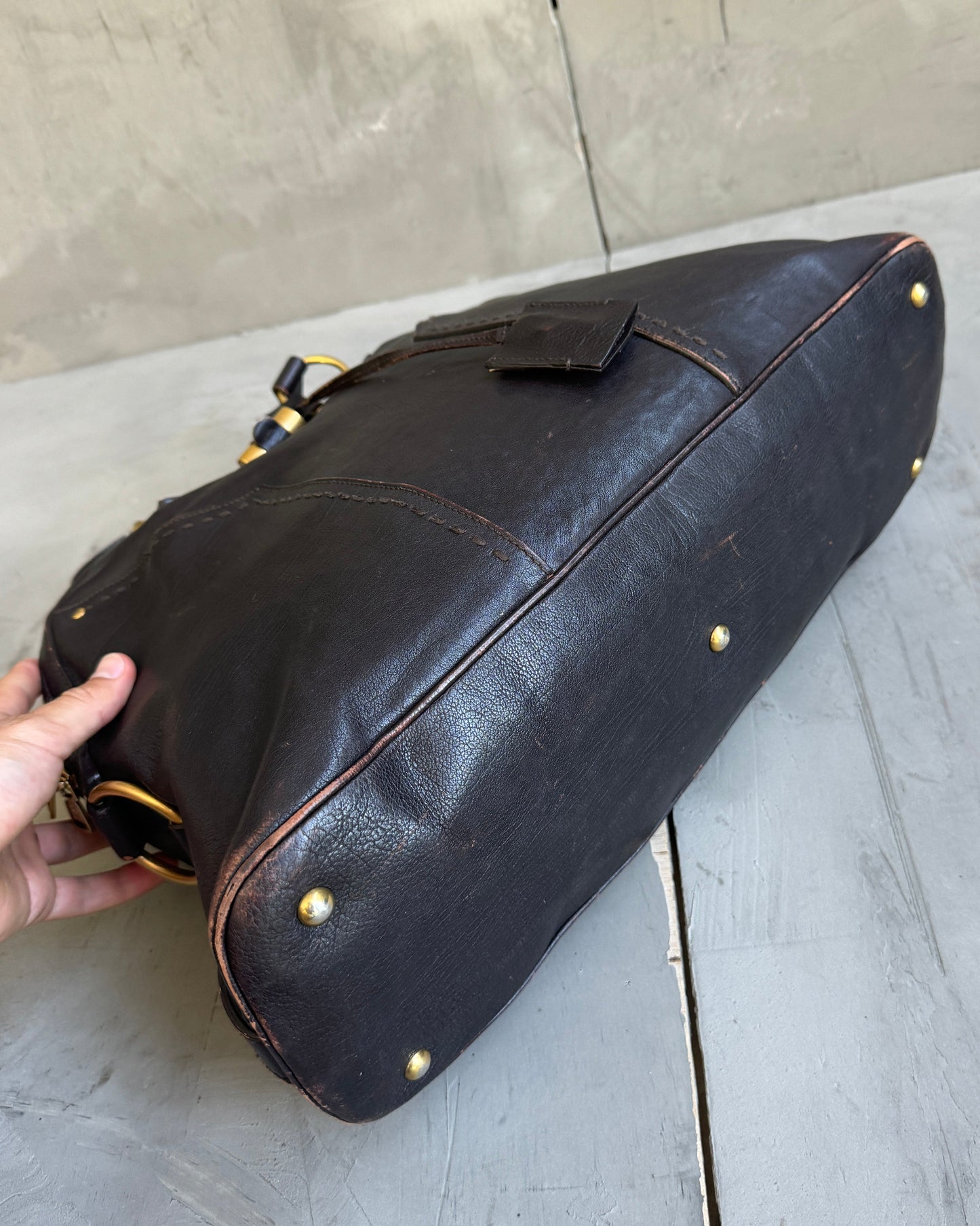 Yves Saint Laurent SS06 Leather Muse Bag