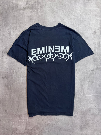 Early 2000s Eminem Lawsuit Black Graphic Tee