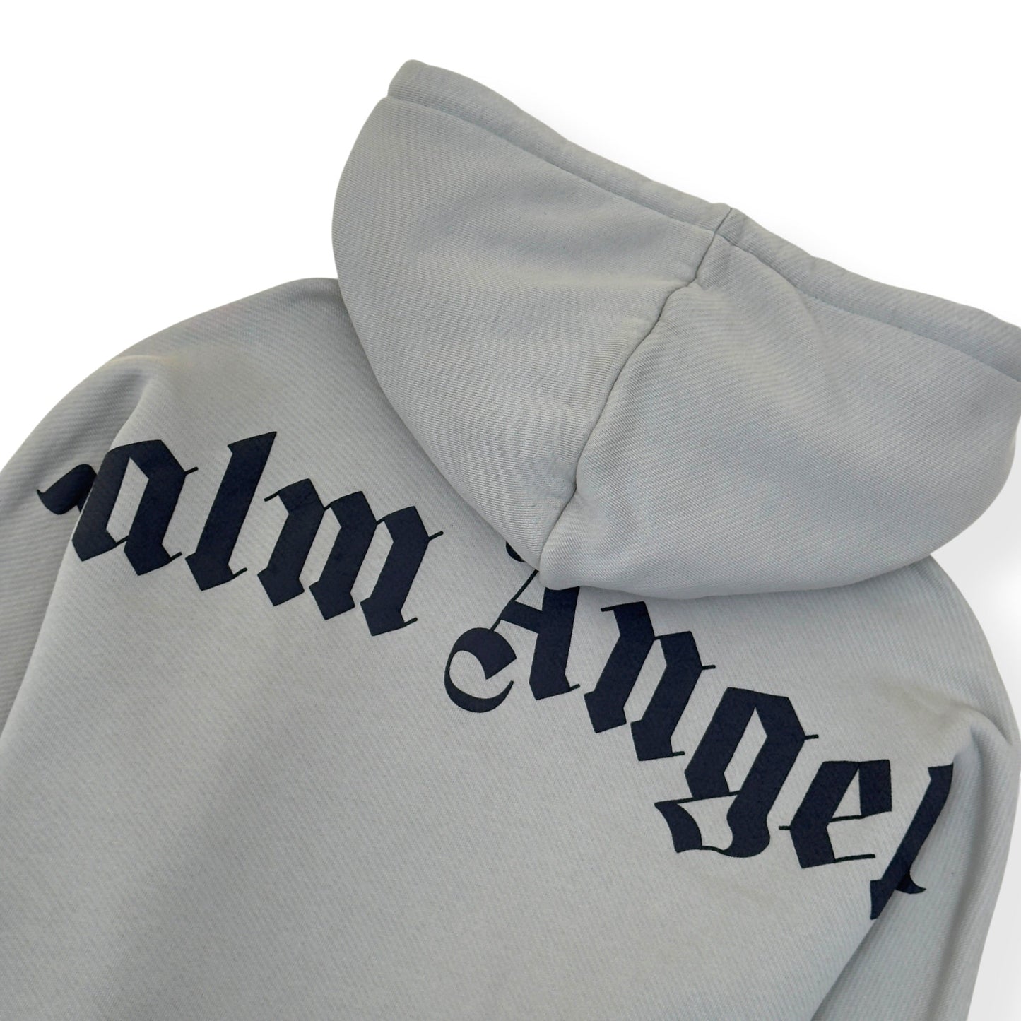 PALM ANGELS PULLOVER HOODIE GREY / BLACK L | Large, Black