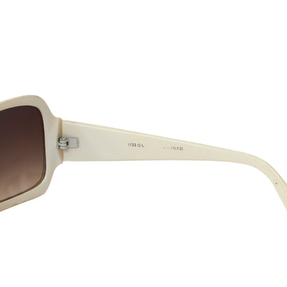Gucci Oversized Squared Cream Sunglasses