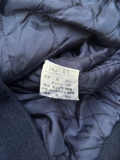 Issey Myake Mademoiselle non non Sports Wool Bomber Jacket