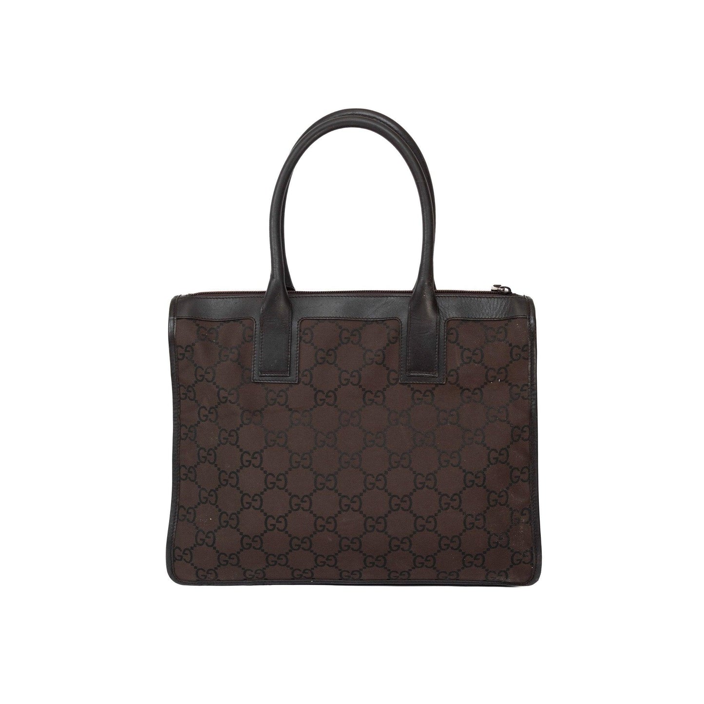 Gucci Brown Monogram Tote Bag