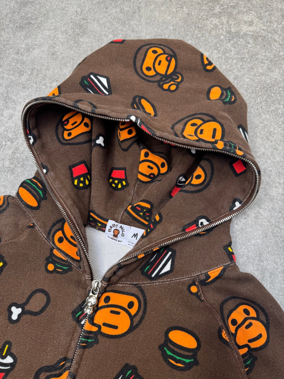 2006 Bape Bbay Milo 'Junk Food' Full Zip Hooded Jacket