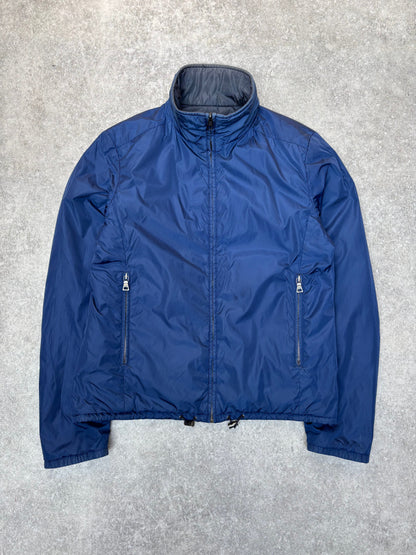2008 Prada Reversible Blue Nylon Jacket