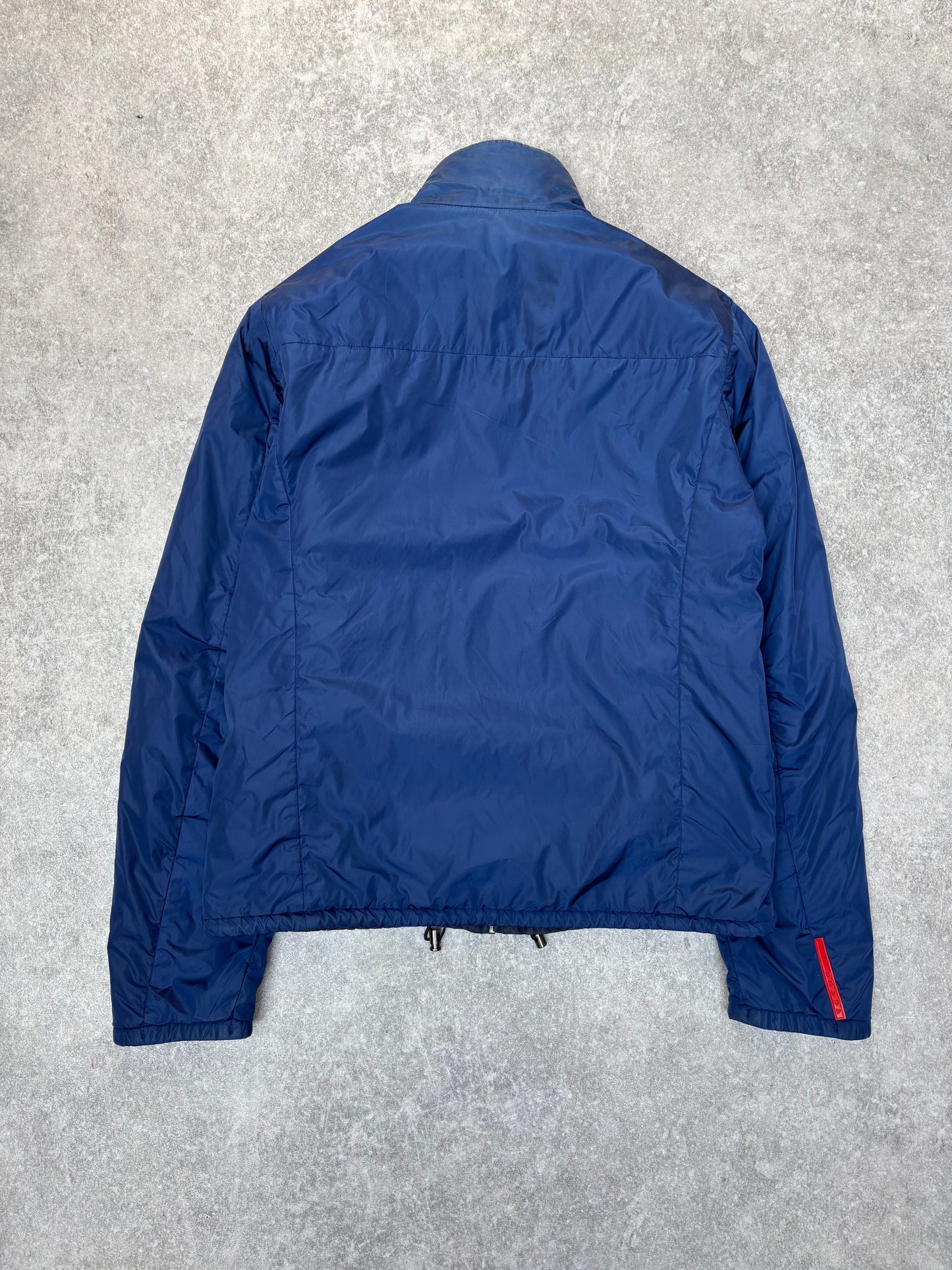 2008 Prada Reversible Blue Nylon Jacket