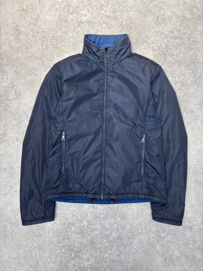 2008 Prada Reversible Blue Nylon Jacket