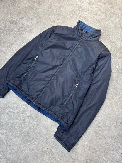 2008 Prada Reversible Blue Nylon Jacket