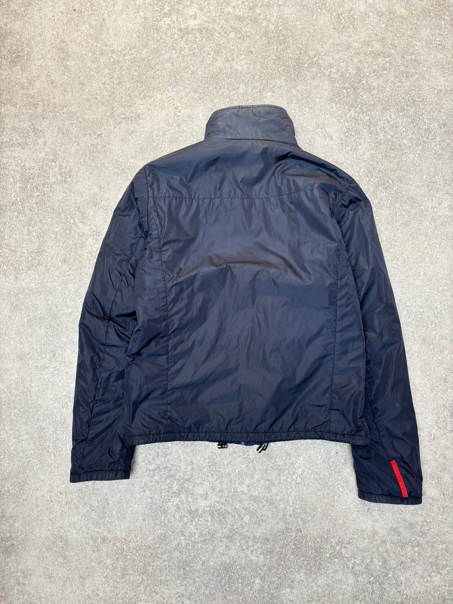 2008 Prada Reversible Blue Nylon Jacket