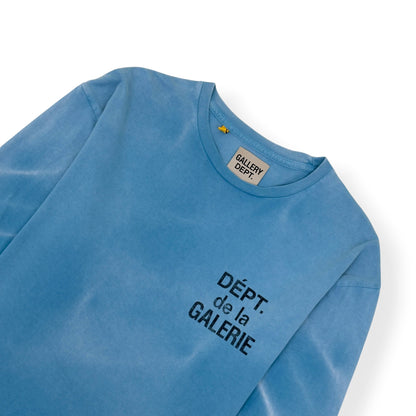 GALLERY DEPT. COTTON LONG-SLEEVE T-SHIRT BLUE L | Large, Blue