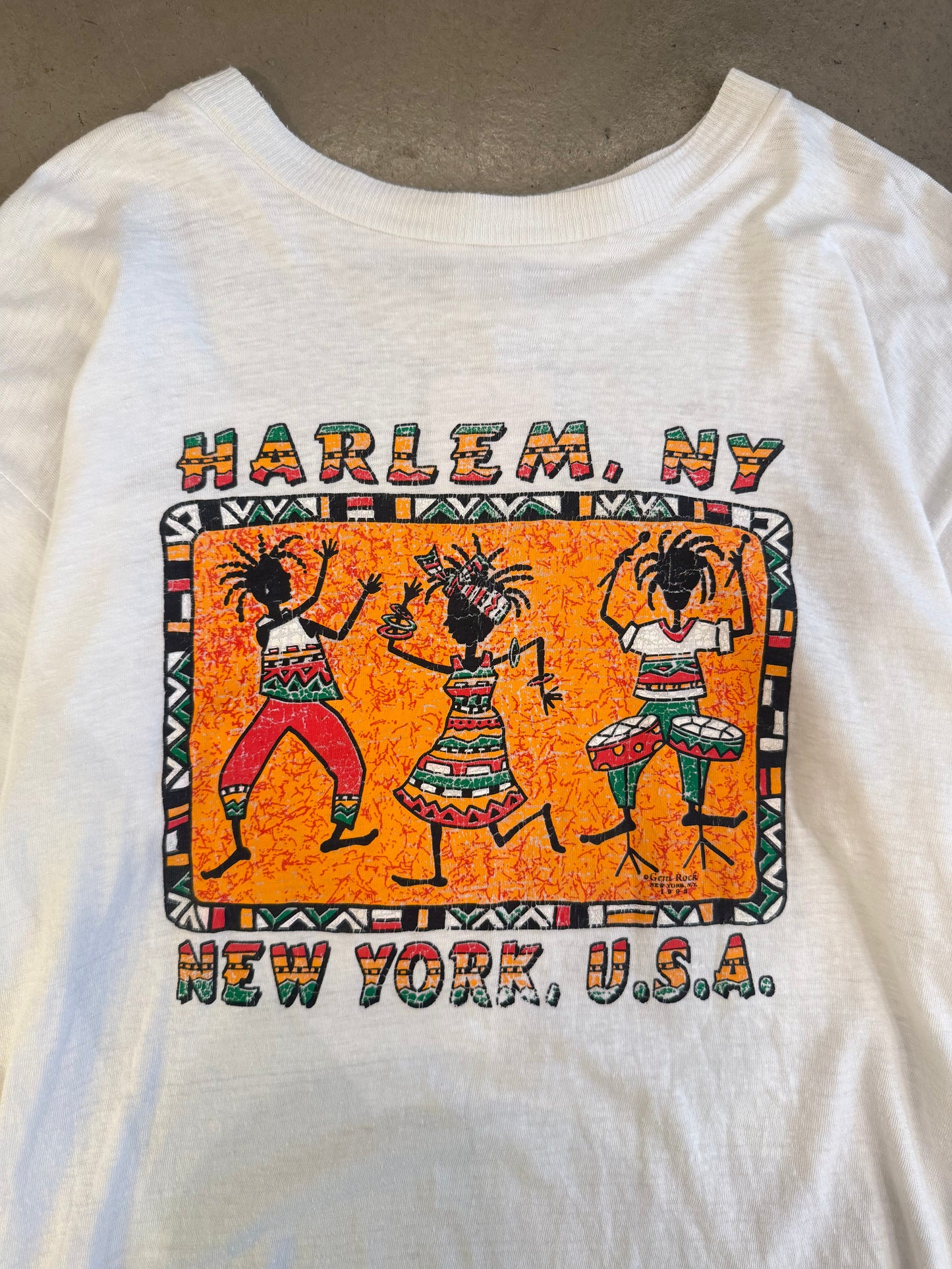 VT STAFF PICKS : 1995 Gem Rock Harlem Single Stitch Graphic Tee