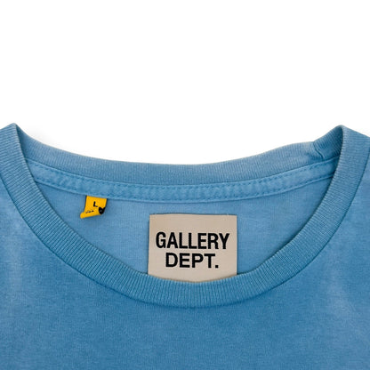 GALLERY DEPT. COTTON LONG-SLEEVE T-SHIRT BLUE L | Large, Blue