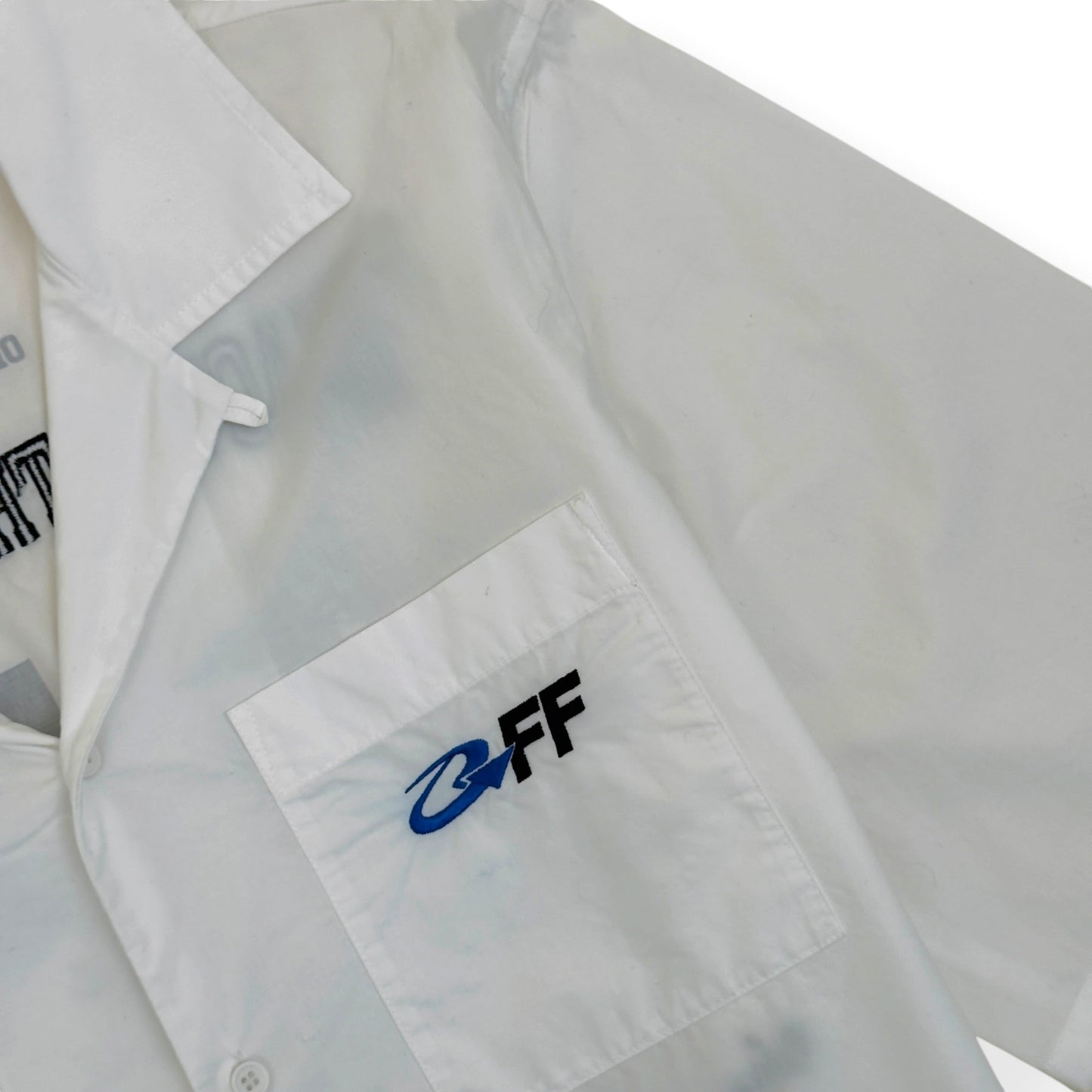 OFF-WHITE EXACT OPP HOLIDAY SHIRT WHITE L | Large, White