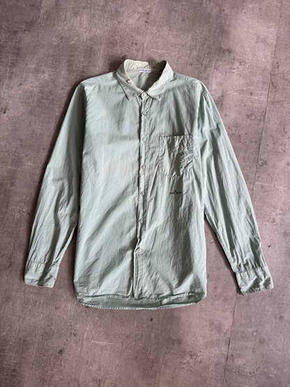 S/S 2010 Stone Island Sage Logo Patch LS Shirt | Extra Large, Multicoloured