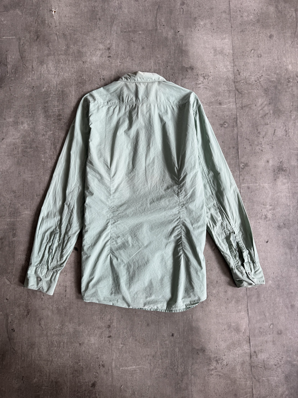 S/S 2010 Stone Island Sage Logo Patch LS Shirt | Extra Large, Multicoloured