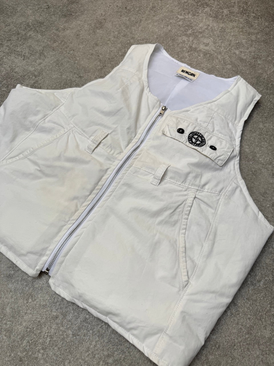 VT Rework: Stone Island Padded Zip Up Gilet