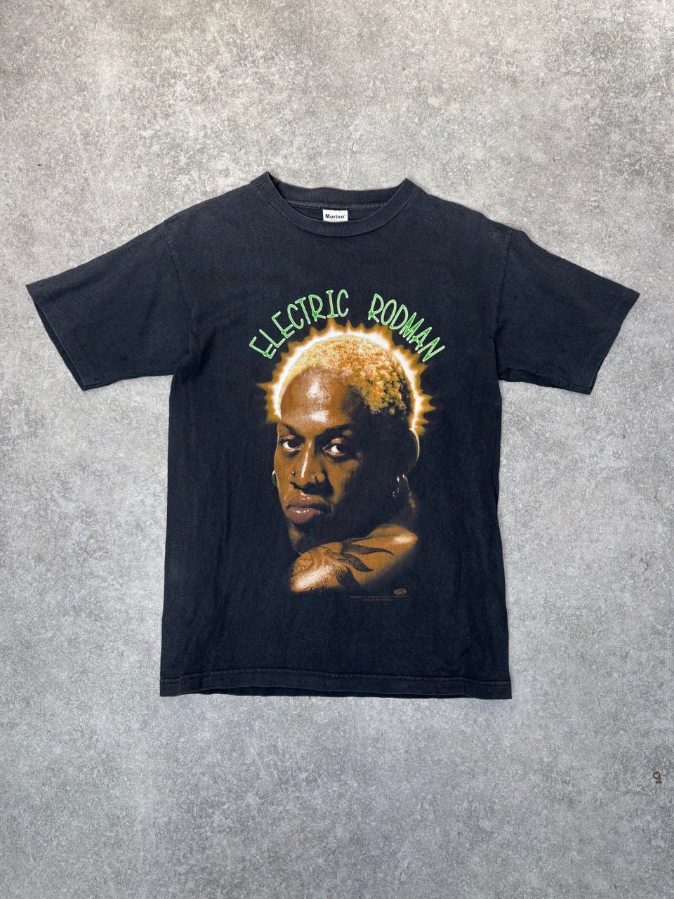 1997 Dennis Rodman 'Electric Rodman' Graphic Tee