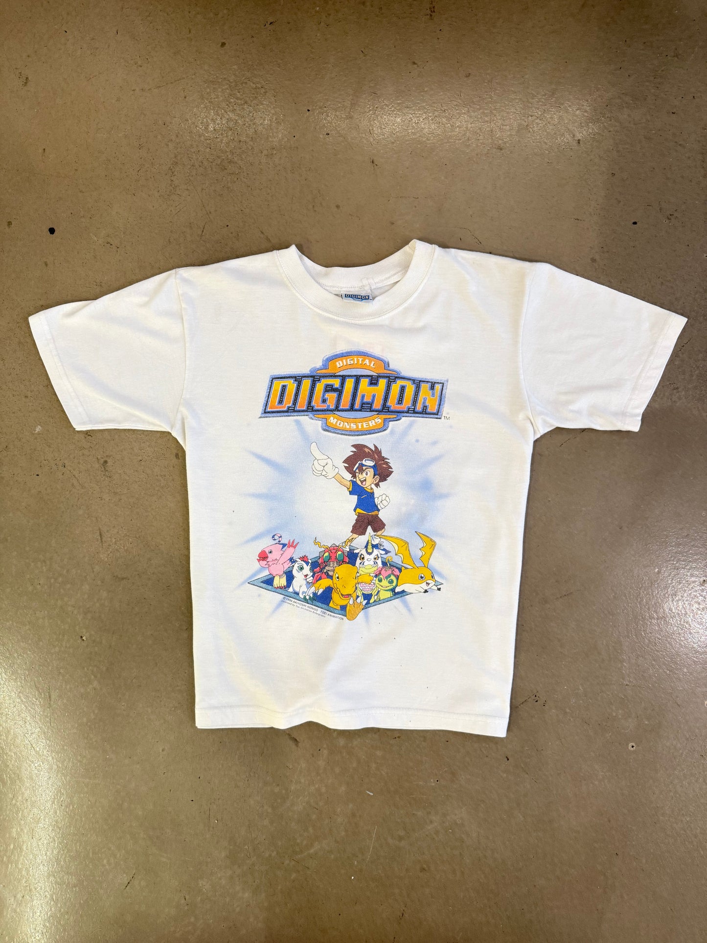 1999 Digimon Monsters Baby Tee