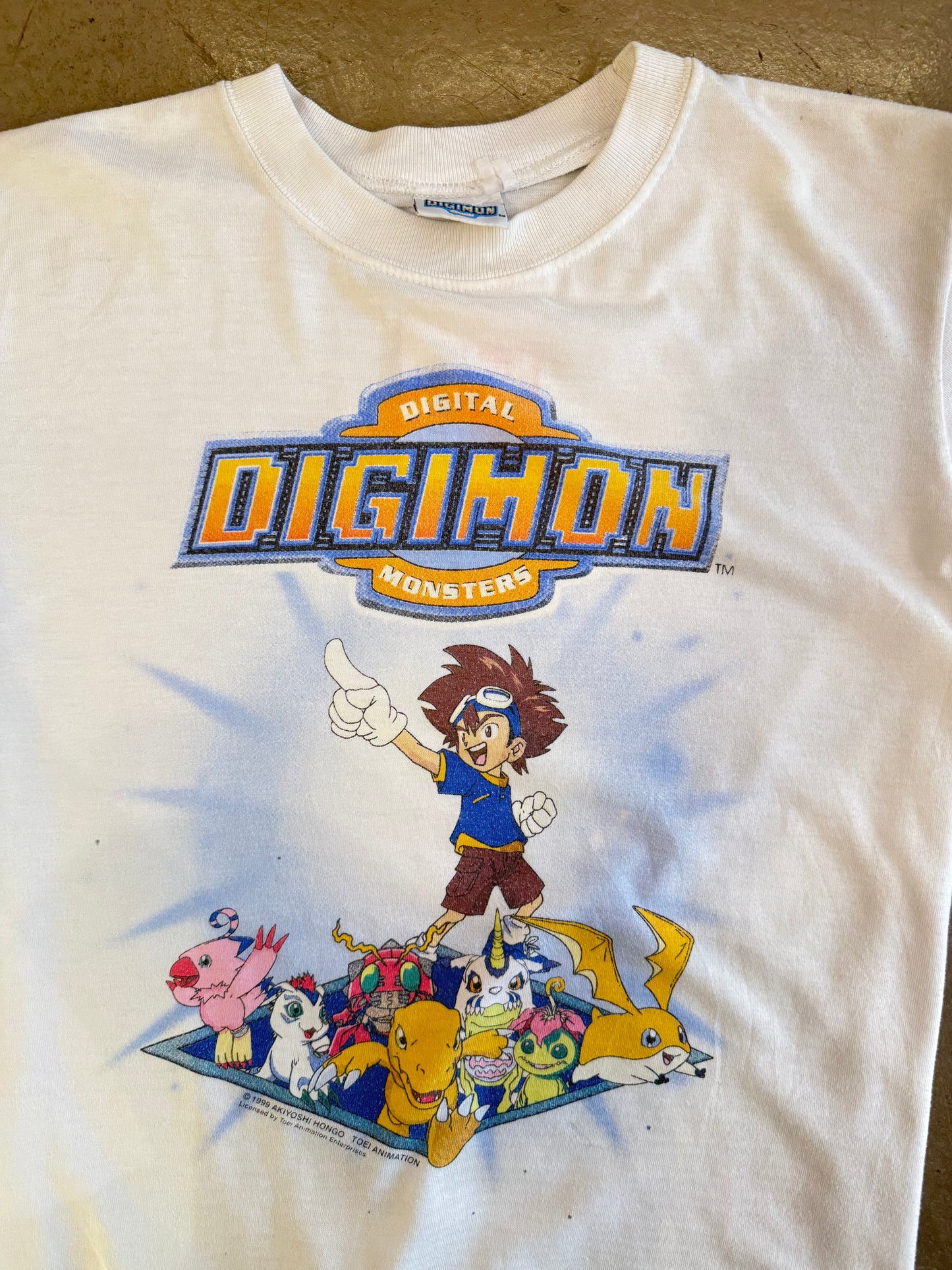 1999 Digimon Monsters Baby Tee