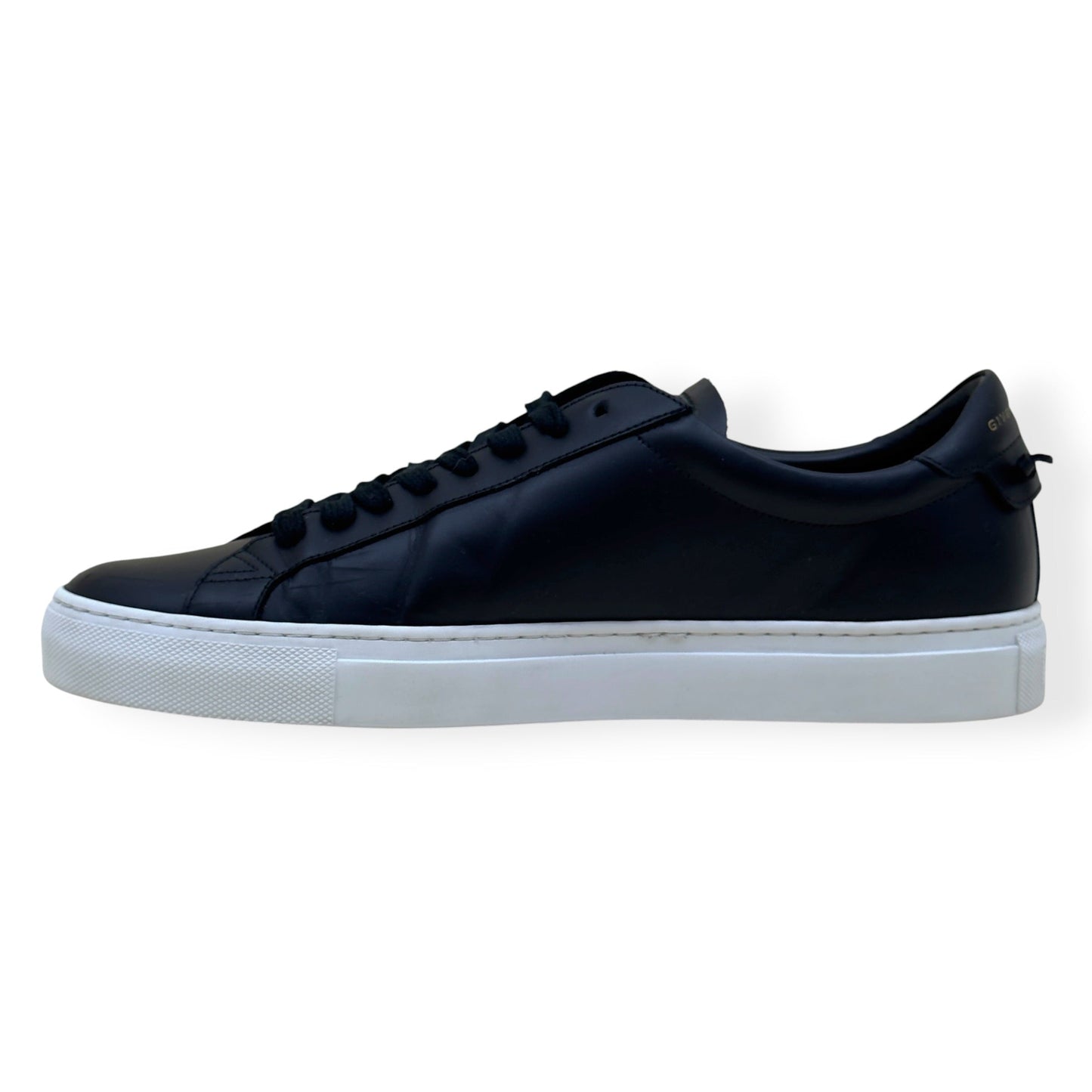 GIVENCHY URBAN STREET LEATHER SNEAKER BLACK 42 / UK8 | UK 8, Black