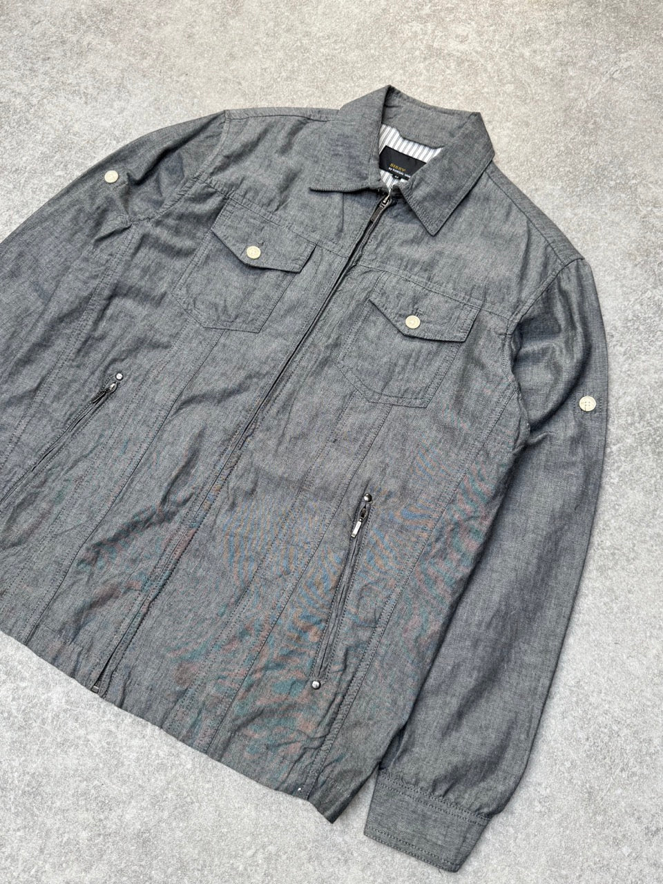 Sissy by Kansai Yamamoto Multipocket Grey Lightweight Jacket