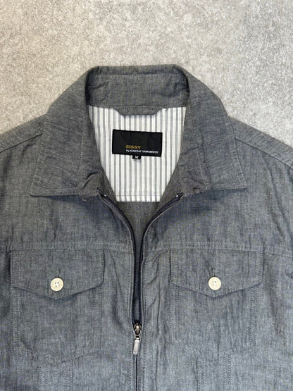 Sissy by Kansai Yamamoto Multipocket Grey Lightweight Jacket