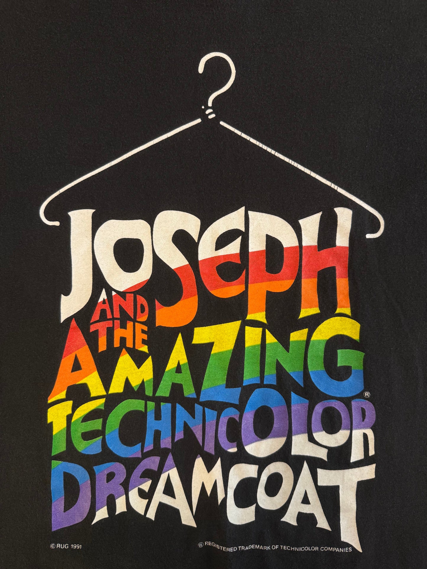 1991 Joseph and the Amazing Technicolor Dreamcoat Single Stitch Tee