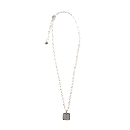 VT Rework: Dior Spellout Two Tone Charm Necklace