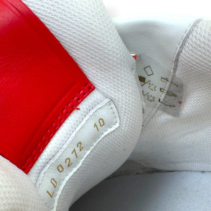 LOUIS VUITTON LV TRAINER SNEAKER RED WHITE MONOGRAM UK10 | UK 10, Red