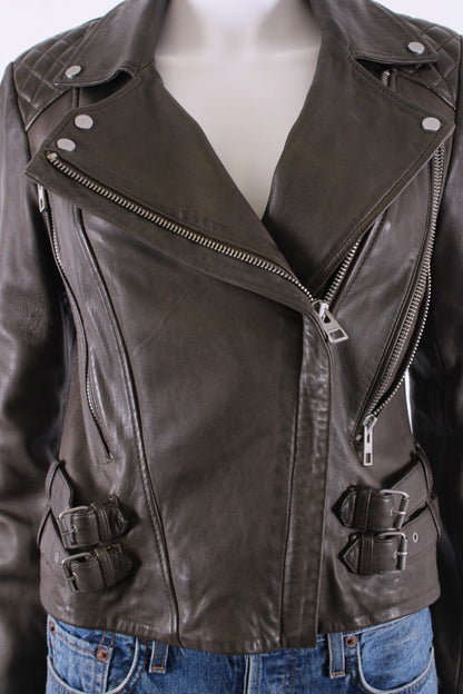 All Saints Eva Jacket Khaki 10 | Default Title, Khaki