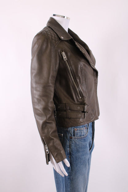 All Saints Eva Jacket Khaki 10 | Default Title, Khaki
